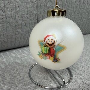 Super Mario Shatterproof Christmas Ornament Ball Nintendo